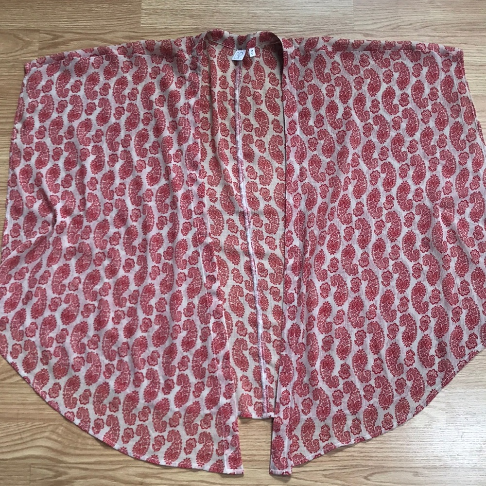 Patterned kimono